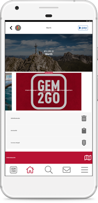Information: Mobile APP Gem2Go